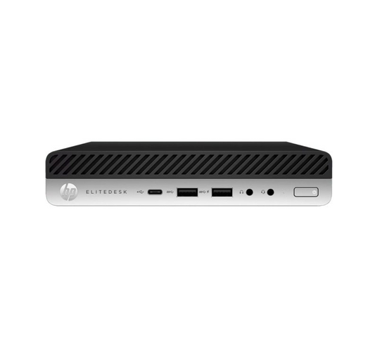 HP EliteDesk 800 G4 Mini i7 8700T, 8GB, SSD 256GB, A