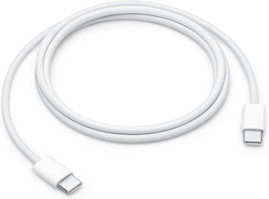 CABLE DE CARGA USB-C 1M 60W BLANCO