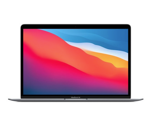 Apple MacBook Air A2337 13" M1, 8GB, SSD 256GB, GPU 7 Núcleos, 2020, Gris Espacial, A+