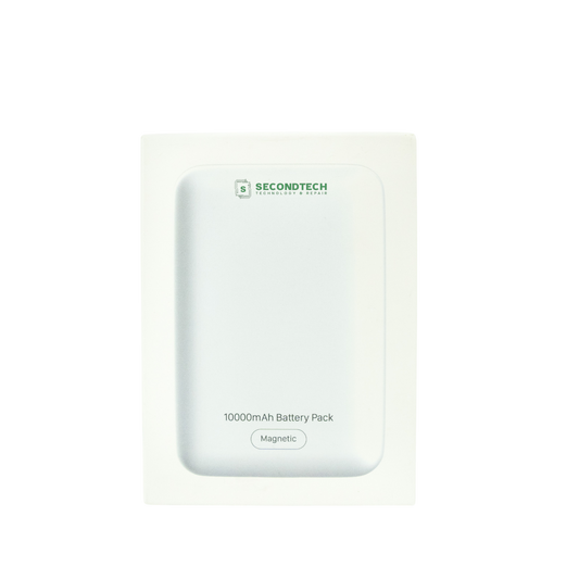 POWER BANK MAGNÉTICO 10000MAH BLANCO