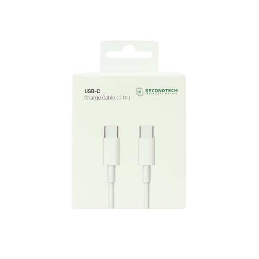 CABLE USB-C 2M BLANCO