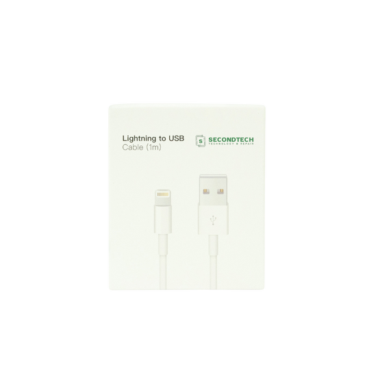 CABLE LIGHTNING 1M BLANCO