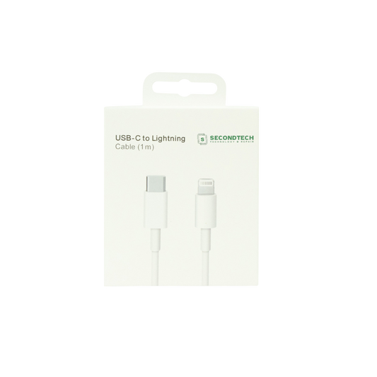 CABLE TYPE-C TO LIGHTNING 1M BLANCO