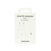 Cargador Samsung 25W PD carga rápida USB Tipo C para móviles  (Blanco)